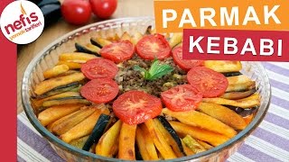 Fırında Patlıcanlı Parmak Kebabı Tarifi  Fırında Yapılan Yemekler  Nefis Yemek Tarifleri [upl. by Atirys]