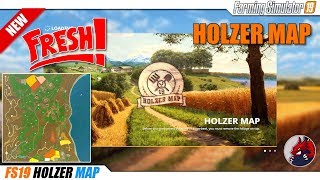 FS19  HOLZER MAP v1001  review [upl. by Eilis]