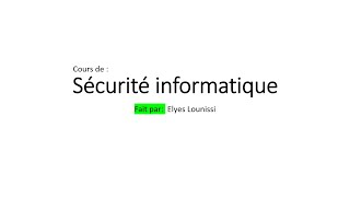 Sécurité informatique بالتونسي part 6  Cryptographie 3 symetrique asymetrique diffie hellman [upl. by Nerrak]