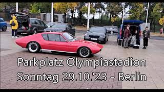 OldtimerTreffen 2023 Klassiker am Olympiastadion Berlin  29 Oktober Highlights [upl. by Altman]