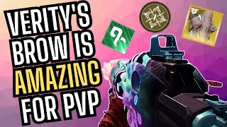 VERITYS BROW Is S Tier For PVP  Destiny 2 Lightfall [upl. by Dijam132]