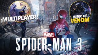 FILTRACIONES de SPIDERMAN 3 y MULTIPLAYER de SPIDERMAN [upl. by Onateyac]