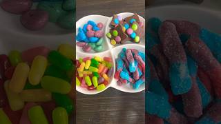 New✨Filling platter with colorful sweets 🍬🍬satisfyingasmrchocolatecandyplattershortsviral [upl. by Phillips]