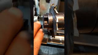 Demonstrate how to make worm shaft part 2 [upl. by Katrinka]