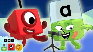 Learn to Read and Count  Alphablocks and Numberblocks level 1 [upl. by Ravert72]