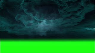 Green Screen Storm  Lightning video effects [upl. by Niliac]