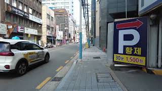 4K Walking Tour From Yuna Hotel to Seomyeon Mall And Station BujeonDong Busan Part I [upl. by Disharoon304]