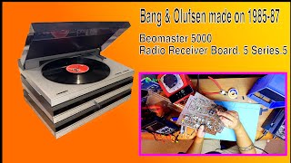 Bang Olufsen Beomaster 5000 from 1985 Radio Reciver Board 5 Series [upl. by Ari532]