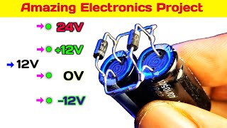 Voltage Doubler Circuit  Voltage Multiplier Experiment  Basic Electronics [upl. by Brag]