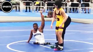 Wrestler With NO Legs Wins State Championship [upl. by Erreip108]