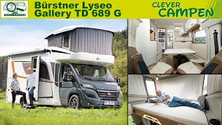 Bürstner Lyseo Gallery TD 689 G  Aufblasalkoven Eine gute Idee  Test  Review  Clever Campen [upl. by Ear]