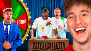 Reacting To Sidemen Forfeit Wheel Of Fortune [upl. by Tri]