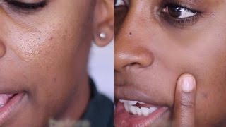 How To Minimize LARGE PORES FixitFriday  Jackie Aina [upl. by Collimore]