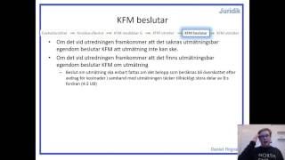 Utsökningsrätt  Del 7  KFM beslutar [upl. by Xylina160]