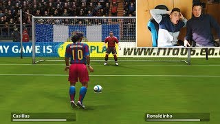 PENALTIS DESDE FIFA 94 AL FIFA 18 REACCIONANDO CON FRAN ByDiegoX10 [upl. by Ralyks252]