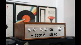 Luxman SQ507 Beast Vintage Amplifier made in Japan [upl. by Tuttle897]