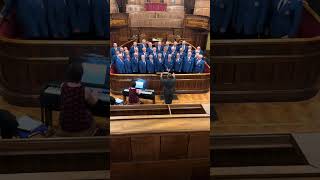 “With a Voice of Singing” by Builth Male Voice Choir [upl. by Hadeis]