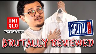 Asians brutal review on Uniqlos NonIron Shirt [upl. by Ardyce481]