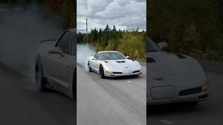 700WHP Supercharged C5 Z06 Corvette 💨 corevtte supercharged burnout [upl. by Lough]