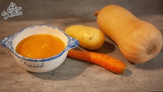 Recette SOUPE de légumes CAROTTES COURGETTE et POMMES de TERRE 😋👌 [upl. by Ahsiruam]