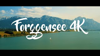 Forggensee Drone Shot 4K [upl. by Paver]