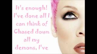 Hannah Montana  Nobodys Perfect  LYRICS [upl. by Kalk]