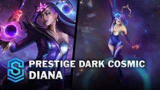 Prestige Dark Cosmic Diana Skin Spotlight  PreRelease  PBE Preview  League of Legends [upl. by Marmion253]