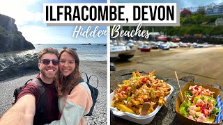 A Day in Ilfracombe Devon English Beach Crabbing amp Lobster Roll [upl. by Ahsoj]