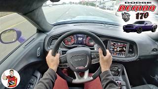 What Its Like to Live with a Dodge Demon 170 POV [upl. by Rome]