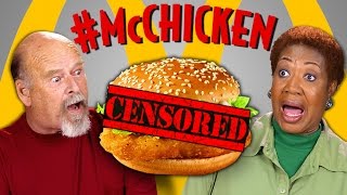 ELDERS REACT TO McCHICKEN Viral Trend [upl. by Ferna]