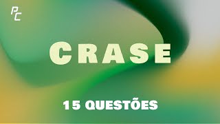 Crase 15 Questões [upl. by Htrap]