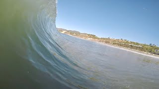 SHORE BREAK  OFFSHORE WINDS  POV  BODYBOARDING PEELING BARRELS 4K [upl. by Eninaej]