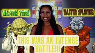 This Was An Intense Battle  verbalase Yoda Vs Splinter Short Cartoon Beatbox Battle Reaction [upl. by Releehw]