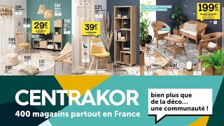 ARRIVAGE CENTRAKOR DÉCO  3 AU 28 MARS 2021 [upl. by Lemieux]