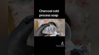 Charcoal cold process soap janehandmade soap coldprocesssoap handmadesoap charcoalsoap [upl. by Gerardo]