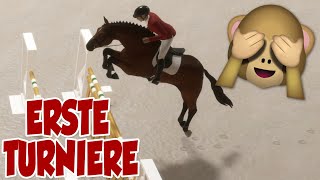 Die ersten richtigen Turniere 🐴 Pro Show Jumping [upl. by Enitsirhc]