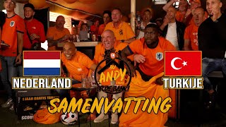 Nederland  Turkije I LIVE Bij Andy Thuis op de Bank Samenvatting [upl. by Susejedairam]