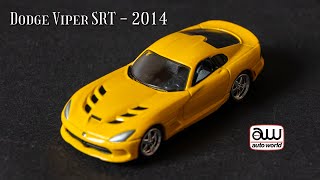 Dodge Viper SRT 2014  Auto World 164 [upl. by Kiehl]