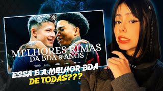 REACT 🔥NIVEL INSANO MELHORES RIMAS DA BDA 8 ANOS [upl. by Adnoek]