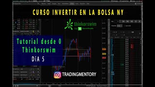 Tutorial para THINKORSWIM PC español principiantes desde cero 2021 [upl. by Yro]