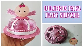 Dulceros para Baby Shower hechos con botellas plásticas [upl. by Ettedanreb]