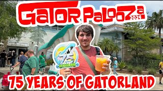 Gatorland 75th Anniversary Gator Palooza Celebration [upl. by Eilrahs130]