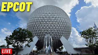 🔴 LIVE EPCOT Thusdat for Rides and Entertainment world showcase at Walt Disney World 7112024 [upl. by Lenoj]