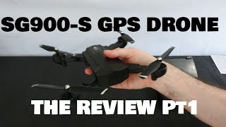 SG900S GPS DRONE 1080p REVIEW Pt1 [upl. by Ammeg89]