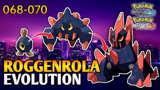 How To Evolve Roggenrola Into Boldore And Gigalith In Pokemon Black 2 amp White 2  Unova Pokedex [upl. by Gamal]