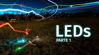 Luces LED para aviones RC luces de navegación  parte 1 [upl. by Buna245]