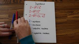 Impedance formula part 1 explained and transposed [upl. by Rame]