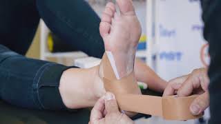 Taping Options For Plantar Fasciitis  Manurewa Sports Physiotherapy [upl. by Hallee]