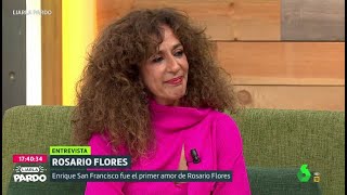 Rosario Flores se emociona al recordar a Quique San Francisco  Liarla Pardo [upl. by Adnyl84]