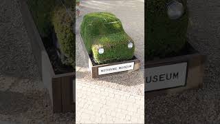 Motoring Museum  Bourton on the water car motor museum drone topiary travel drone dji [upl. by Ynneb]